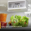 Réfrigérateur à congélateur supérieur - 28 po - 16.3 pi cu Whirlpool® WRTX5028PW