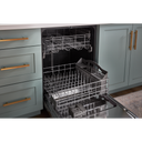 Lave-vaisselle silencieux avec panier supérieur réglable - 55 dba Whirlpool® WDP560HAMZ