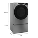 Sécheuse électrique avec option wrinkle shieldtm - 7.4 pi cu Whirlpool® YWED5605MC