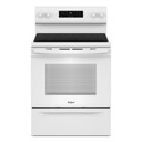 Whirlpool® Cuisinière électrique avec nettoyage à la vapeur de 30 po YWFES3330RW Whirlpool® Cuisinière électrique avec nettoyage à la vapeur de 30 po YWFES3330RW