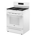 Whirlpool® Cuisinière au gaz autonettoyante avec mode sans préchauffage de 30 po WFGS3530RW