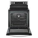 Whirlpool® Cuisinière électrique non encastrée à convection véritable - 6.4 pi cu YWFE745H0FS Whirlpool® Cuisinière électrique non encastrée à convection véritable - 6.4 pi cu YWFE745H0FS