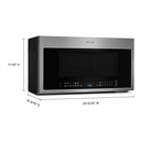 Four à micro-ondes à capacité avec friture à air - 1000 watts - 1.9 pi cu Whirlpool® YWMH78519LZ