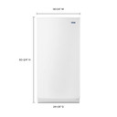 Maytag® Congélateur vertical sans givre avec option de congélation rapide - 16 pi³ MZF34X16DW Maytag® Congélateur vertical sans givre avec option de congélation rapide - 16 pi³ MZF34X16DW