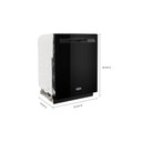 Maytag® Lave-vaisselle à cuve en acier inoxydable avec filtration à puissance double MDB4949SKB