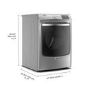 Sécheuse électrique intelligente avec fonction extra power, 7.3 pi³ Maytag® YMED8630HC