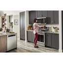 Kitchenaid® Cuisinière au gaz à convection avec 5 brûleurs - 30 po KFGG500ESS