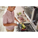 Kitchenaid® Cuisinière au gaz à convection avec 5 brûleurs - 30 po KFGG500ESS