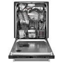 Kitchenaid® Lave-vaisselle avec troisième niveau 360° Max Jets™ et éclairage intérieur à DEL, 44 dBA KDTM804KPS