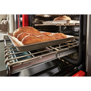 Cuisinière commerciale intelligente au gaz KitchenAid® avec plaque chauffante, 48 po KFGC558JPA