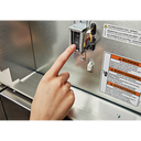 Kitchenaid® Réfrigérateur encastré côte à côte avec distributeur et fini PrintShieldTM - 48 po - 29.4 pi cu KBSD708MPS