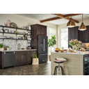 Kitchenaid® Réfrigérateur à portes françaises à profondeur de comptoir avec fini PrintShieldTM - 23.8 pi cu - 36 po KRFC704FBS