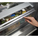 Kitchenaid® Réfrigérateur encastré à portes françaises, acier inoxydable, 20.8 pi cu, 36 po KBFN506ESS