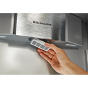 Réfrigérateur encastré côte à côte à fini printshield™ - 42 po - 25.5 pi cu KitchenAid® KBSN702MBS