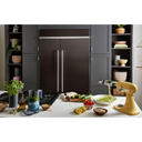 Kitchenaid® Réfrigérateur encastré côte à côte à fini PrintShield™ - 42 po - 25.5 pi cu KBSN702MBS