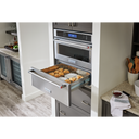 Four à micro-ondes encastré avec cuisson à convection - 900 watts - 30 po KitchenAid® KMBP100ESS