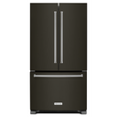 Réfrigérateur à portes françaises à profondeur de comptoir avec fini printshieldtm - 20 pi cu - 36 po KitchenAid® KRFC300EBS