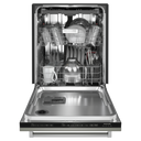 Lave-vaisselle prêt pour le panneau avec panier de troisième niveau pour ustensiles - 39 dba KitchenAid® KDTE304LPA