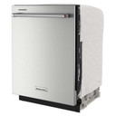 Kitchenaid® Lave-vaisselle à fini PrintShieldTM avec panier de troisième niveau pour ustensiles - 39 dBA KDTE204KPS