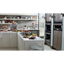 Four à micro-ondes encastré avec cuisson à convection - 900 watts - 30 po KitchenAid® KMBP100EBS