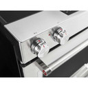 Kitchenaid® Cuisinière électrique à commandes frontales à convection avec 5 éléments - 30 po YKSEG700ESS