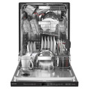Kitchenaid® Lave-vaisselle à fini PrintShieldTM avec troisiéme panier 360° Max Jets™ - 44 dBA KDPM604KBS