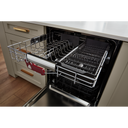 Lave-vaisselle prêt pour le panneau de recouvrement affleurant avec panier de 3e niveau freeflex™ fit - 39 dba KitchenAid® KDTF924PPA