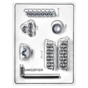 Gladiator® Armoire murale GearBox à porte pleine longueur prête à assembler GAWG28FVEW