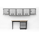 Gladiator® Armoire murale GearBox 24 po (61 cm) série Premier pré-assemblée GAWG241DRG