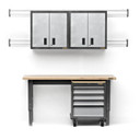 Gladiator® Armoire murale GearBox 30 po (76,2 cm) série Premier pré-assemblée GAWG302DRG