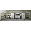 Gladiator® Armoire modulaire porte 3/4 GearBox prête à assembler GAGB28KDYG