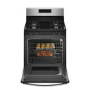 Whirlpool® Cuisinière au gaz non encastrée avec autonettoyage réglable - 5 pi cu WFG510S0HS