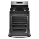 Whirlpool® Cuisinière au gaz non encastrée avec autonettoyage réglable - 5 pi cu WFG510S0HS