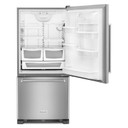 Kitchenaid® Réfrigérateur à congélateur inférieur, pleine profondeur, 19 pi cu, 30 po KRBR109ESS
