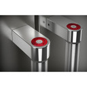 Réfrigérateur à portes françaises multiples KitchenAid® avec intérieur platine KRMF536RPS