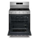 Maytag® Cuisinière au gaz à convection avec friture et cuisson à air sans préchauffage - 30 po - 5 pi cu MFGS6030RZ