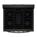 Whirlpool® Cuisinière au gaz intelligente de 30 pouces avec technologie de cuisson à air, auto-nettoyage/netoyage à la vapeur, préchauffage rapide avec capacité de 5.3 pi cu WFGS7530RV