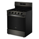 Whirlpool® Cuisinière au gaz de 30 pouces avec friture et cuisson à air, autonettoyante avec préchauffage WFGS5030RV