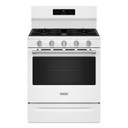 Maytag® Cuisinière au gaz à convection avec friture et cuisson à air sans préchauffage - 30 po - 5 pi cu MFGS6030RW