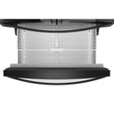 Whirlpool® Réfrigérateur à portes françaises et congélateur inférieur - 36po - 25picu WRMF3636RB