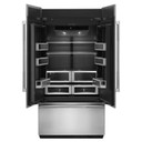 Réfrigérateur encastré à portes françaises Jenn-Air® de 42 po JF42NXFXDE