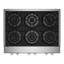 Jennair® Table de cuisson au gaz de style professionnel RISE™, 36 po JGCP436HL