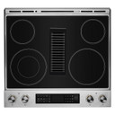 Jennair® Cuisinière électrique coulissante à évacuation descendante de 30 po JES1750ML