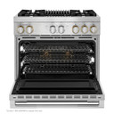 Jennair® Cuisinière bicombustible de style professionnel RISE™, 36 po JDRP636HL
