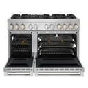 Jennair® Cuisinière bicombustible de style professionnel RISE™, 48 po JDRP648HL