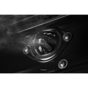 Jennair® Cuisinière bicombustible de style professionnel NOIR™ avec plaque chauffante infusée de chrome et assistée à la vapeur, 48 po JDSP548HM