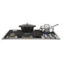 Table de cuisson au gaz Jenn-Air® JX3® à évacuation descendante, 36 po JGD3536GS
