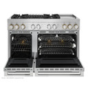 Jennair® Cuisinière bicombustible de style professionnel RISE™, 48 po JDRP748HL