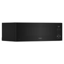 Whirlpool® Four à micro-ondes intelligent à hotte intégrée et profil bas de 1,1 pi cu avec ventilation de 450 pi³/min à 4 vitesses YWMML5530RB