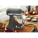 Bol de 5 pintes en acier inoxydable martelé pour batteur sur socle KitchenAid® à tête inclinable KSM5SSBHM